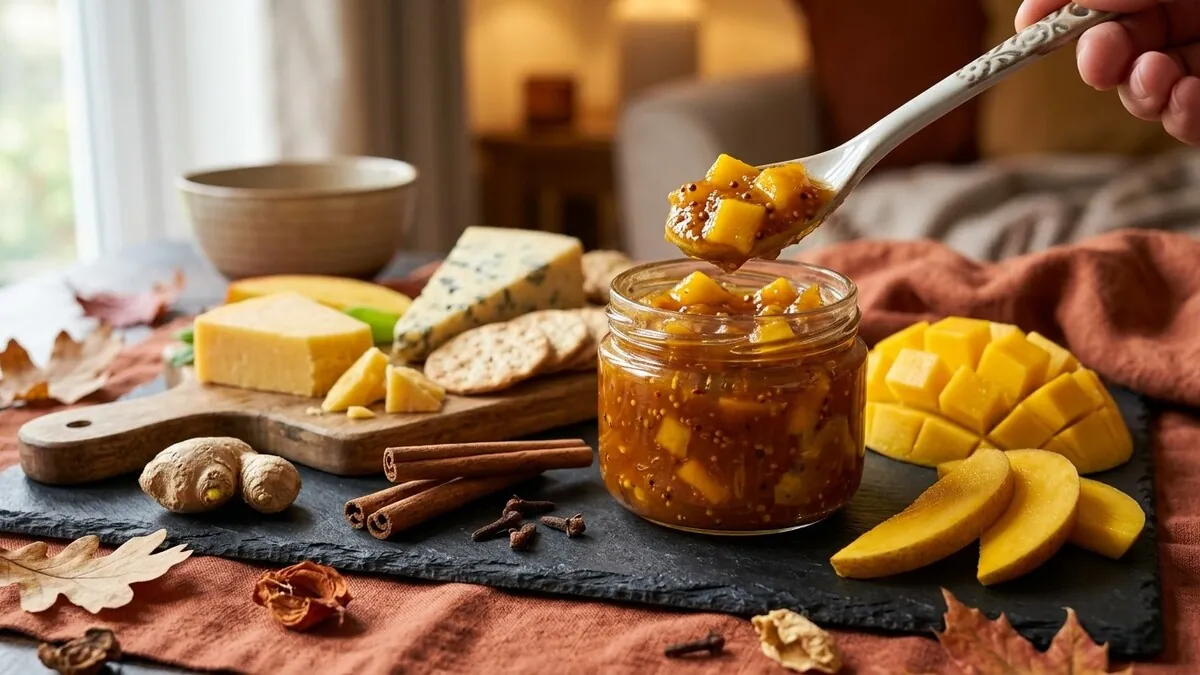 Mango Chutney Tarifi Nasıl Yapılır? Tarçın, Karanfil ve Zencefilli Ev Yapımı Sos